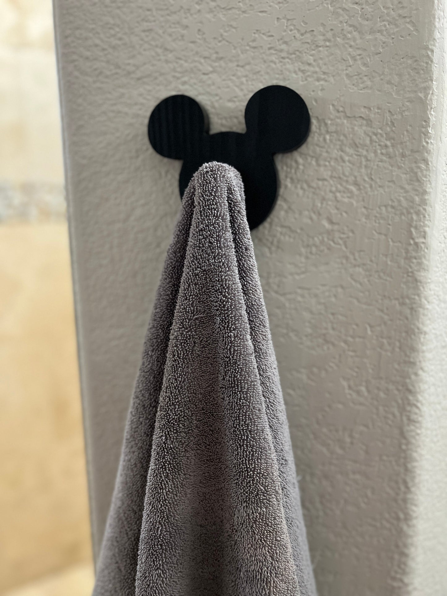 Mouse Inspired backpack/towel hook
