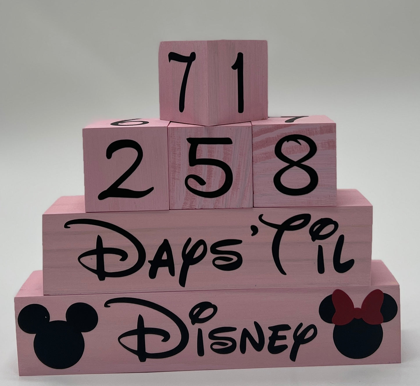 Magically Inspired Countdown to Fun Block Set