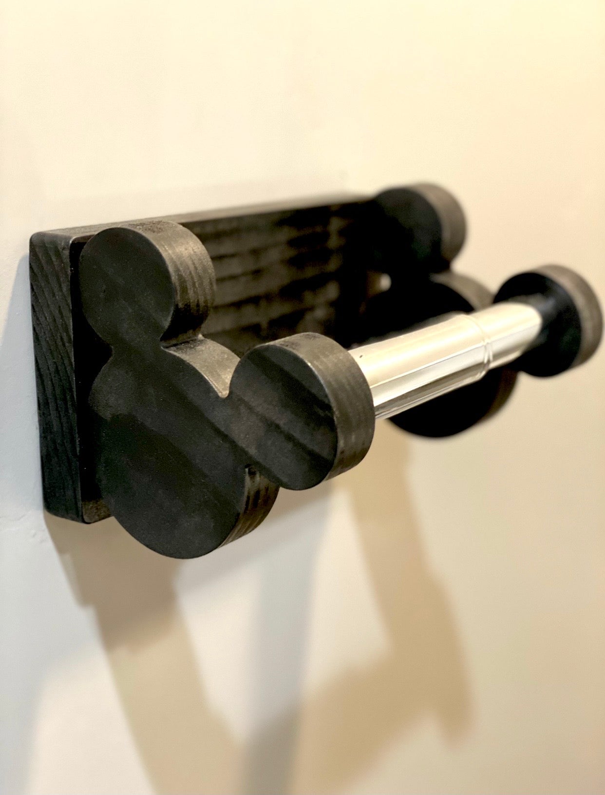 Mouse Inspired Toilet Paper Holder/Wall Mountable