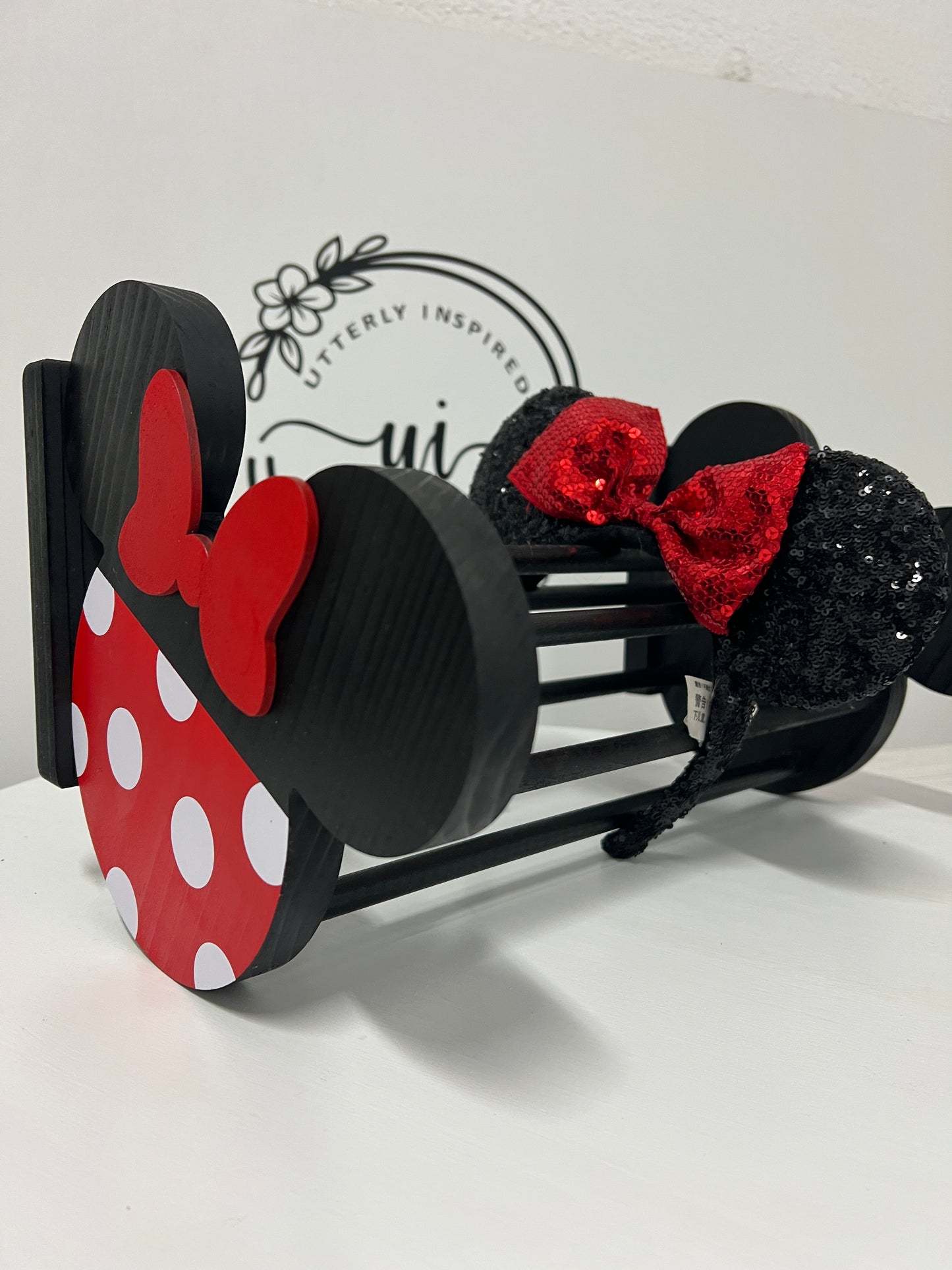 Magical Minnie Mouse Inspired Ear/Headband display holder