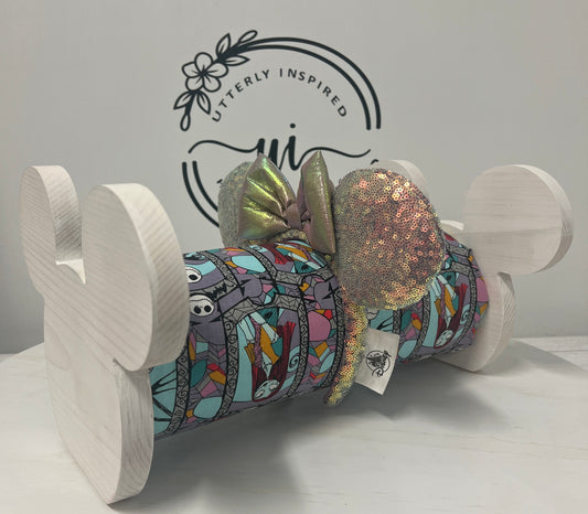 Nightmare Before Christmas --Jack Skellington Inspired Headband Holder – Freestanding or Wall Mounted Wood Display Rack for Minnie Mickey Ears –Organizer for Disney Parks Headbands