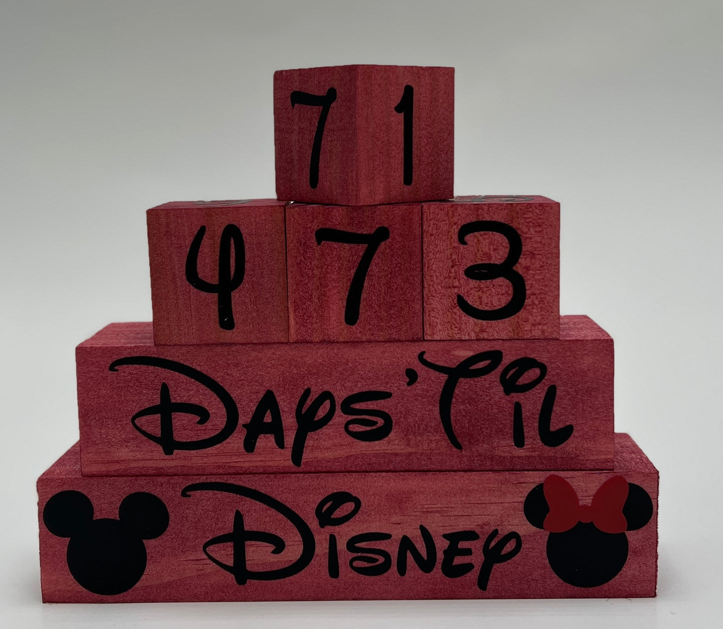 Magically Inspired Countdown to Fun Block Set