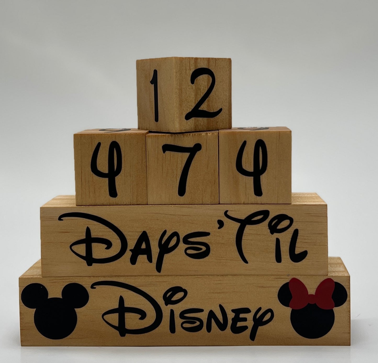 Magically Inspired Countdown to Fun Block Set