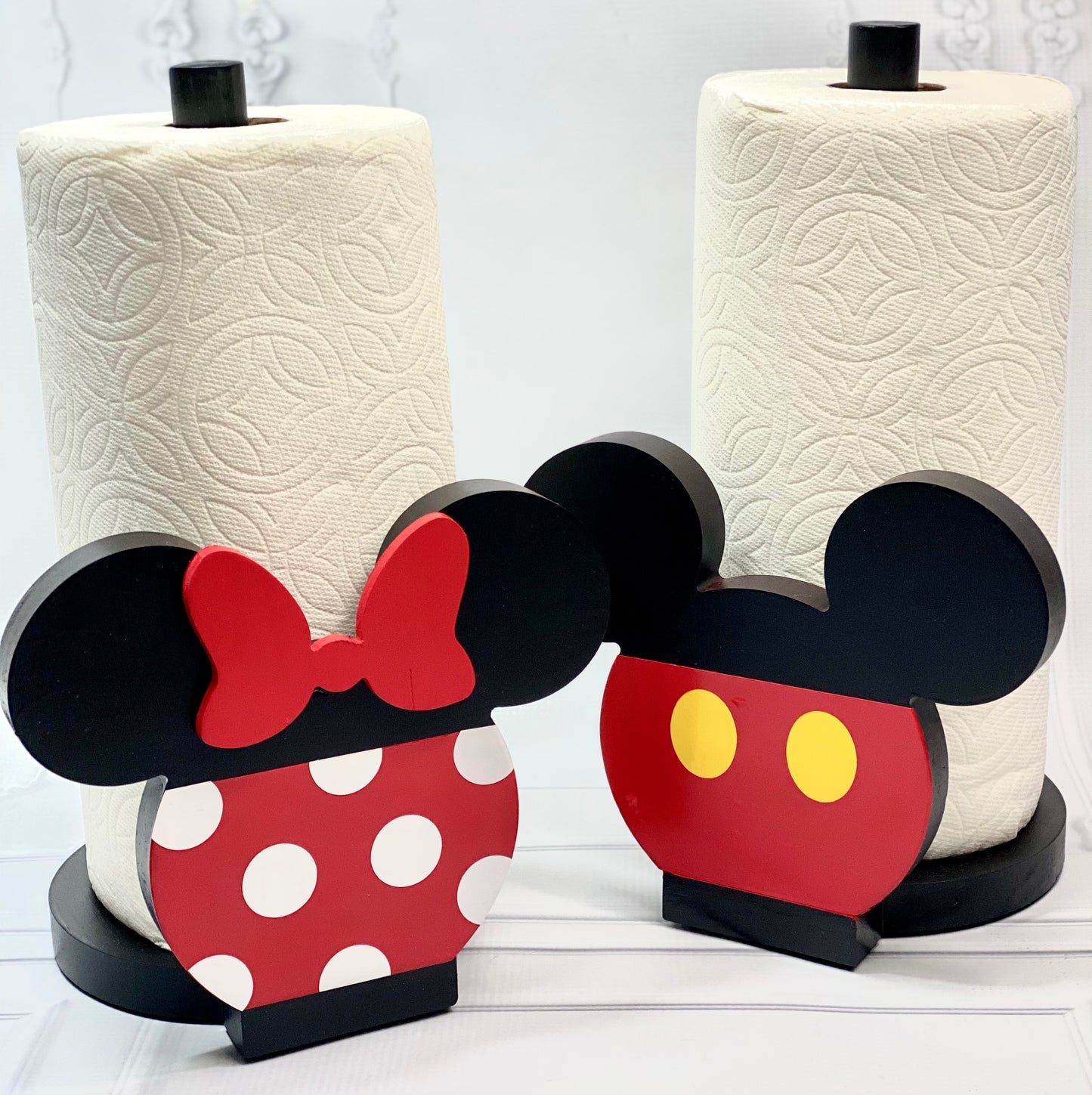 Mouse Inspired Paper Towel Holder