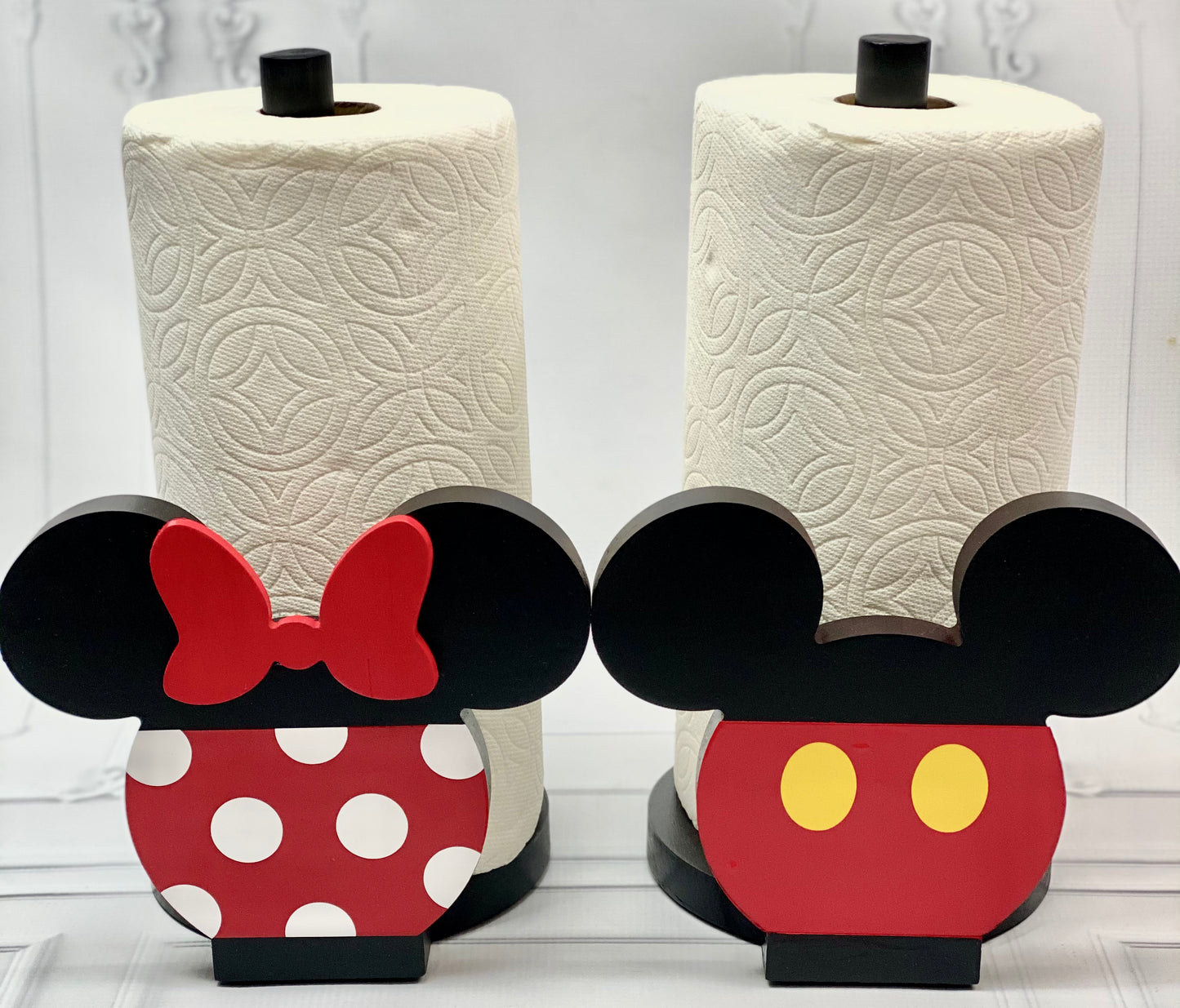 Mouse Inspired Paper Towel Holder