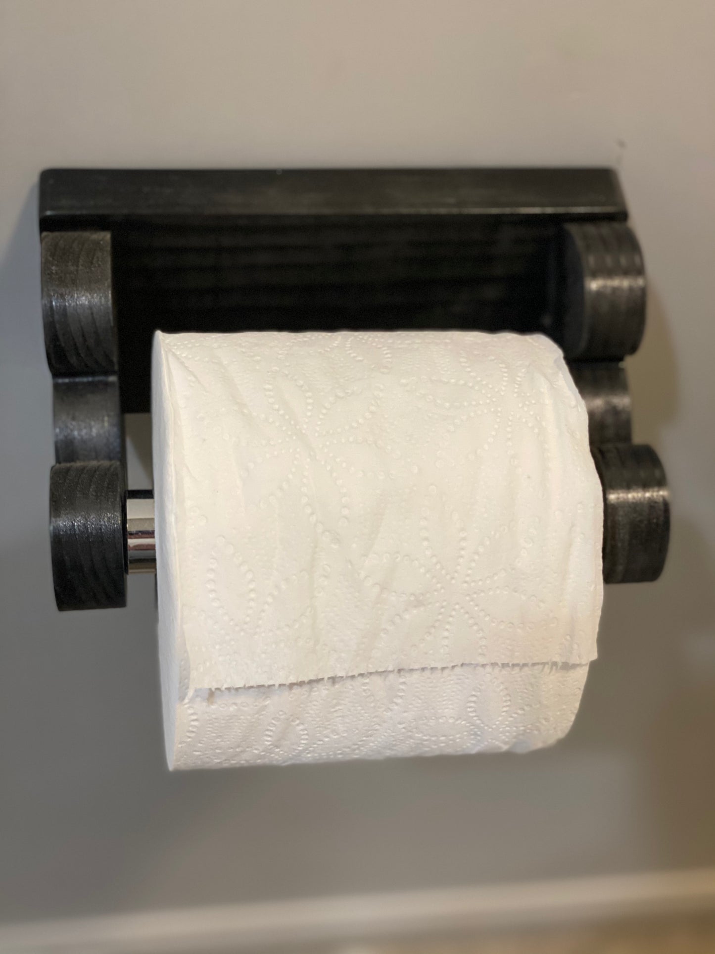 Mouse Inspired Toilet Paper Holder/Wall Mountable