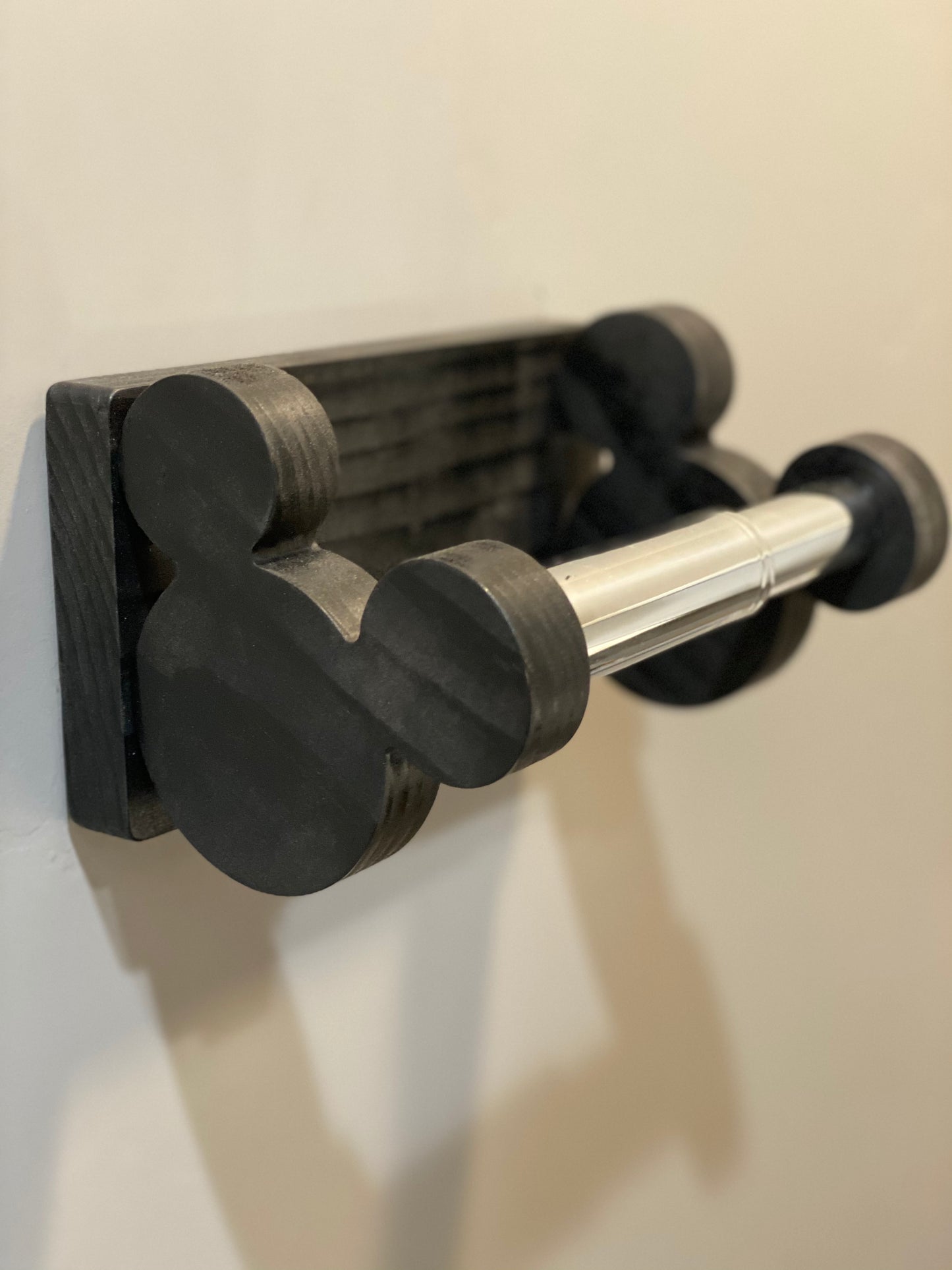 Mouse Inspired Toilet Paper Holder/Wall Mountable