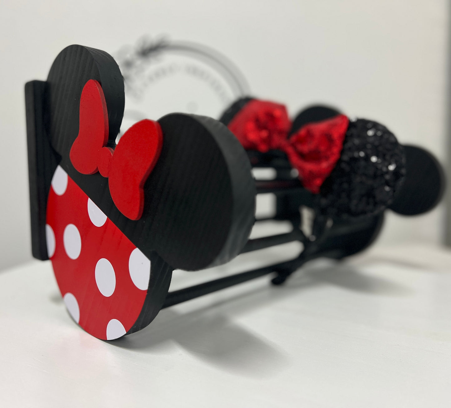 Magical Minnie Mouse Inspired Ear/Headband display holder