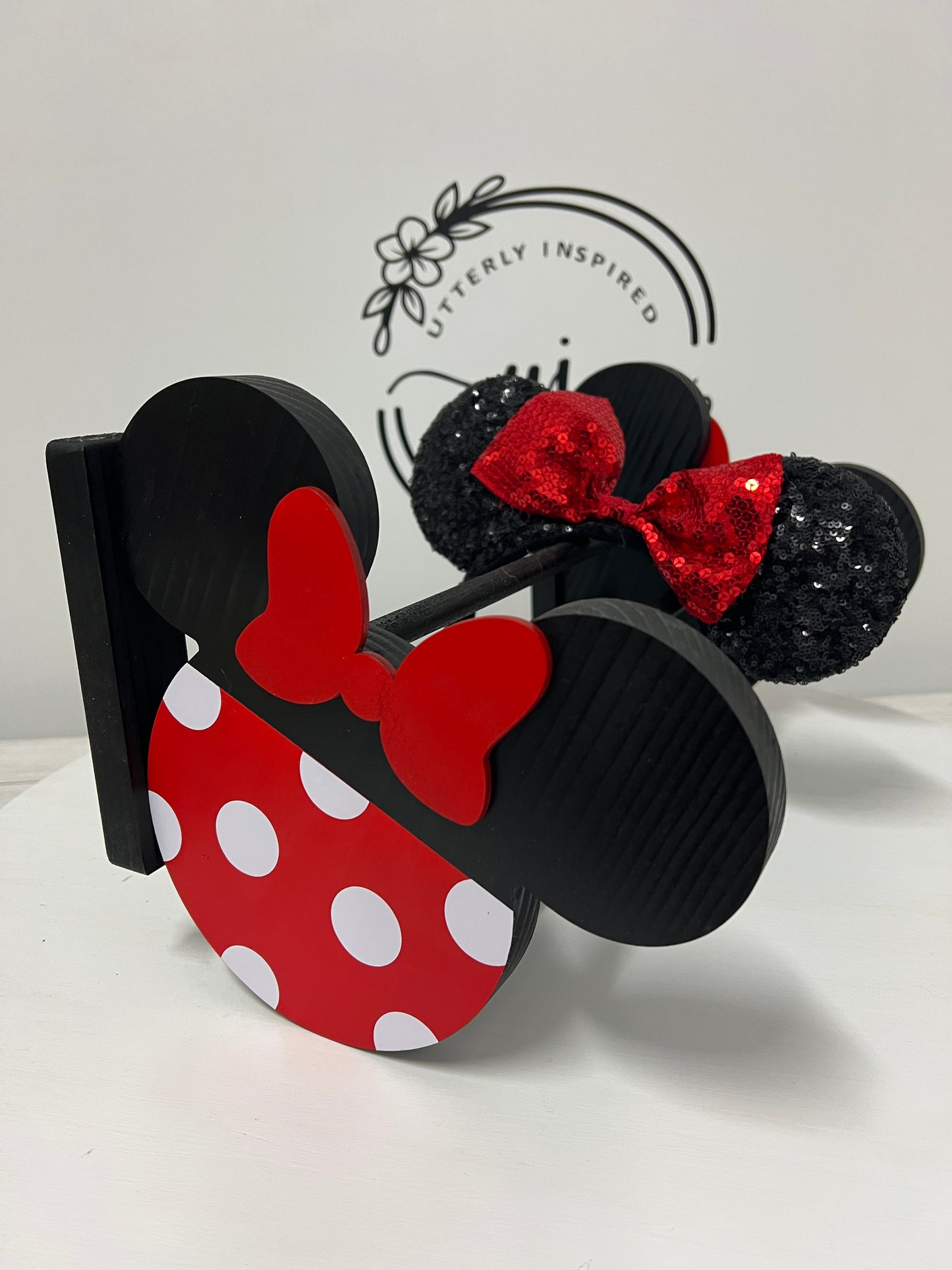 Magical Minnie Mouse Inspired Ear/Headband display holder